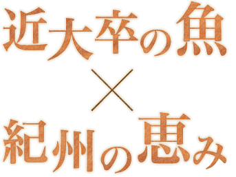 近大卒の魚と紀州のめぐみ